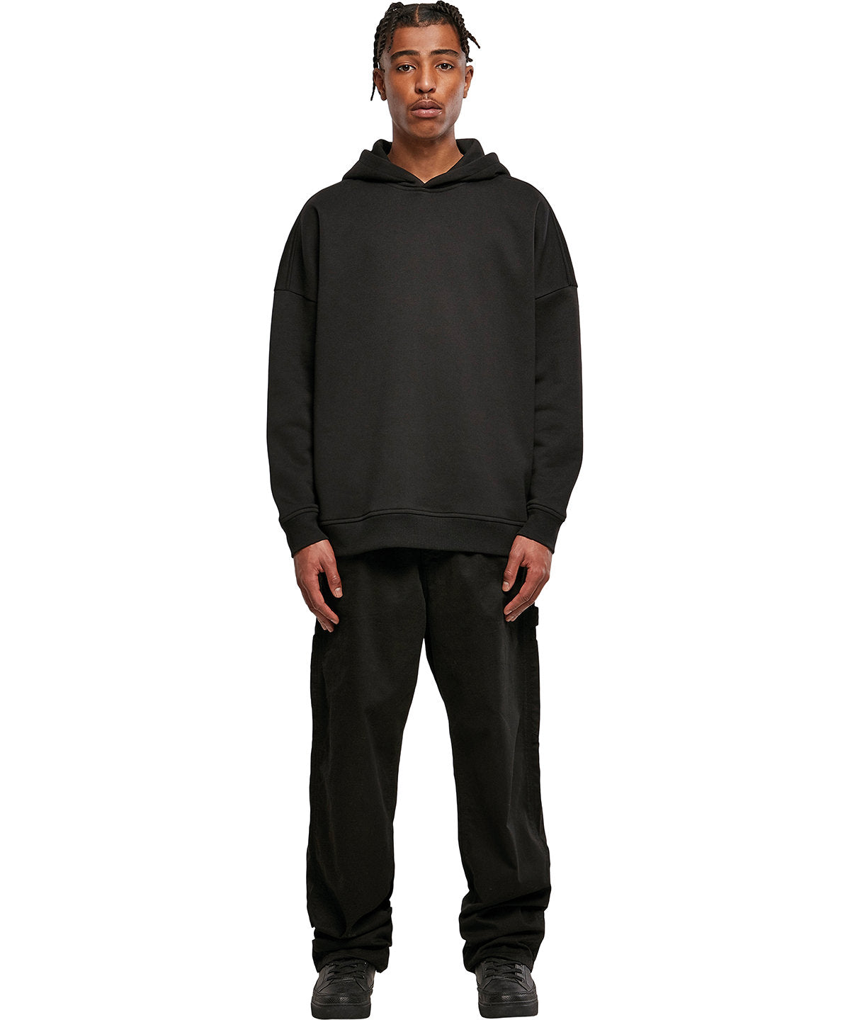Build Your Brand BY199 Oversized cut-on sleeve hoodie