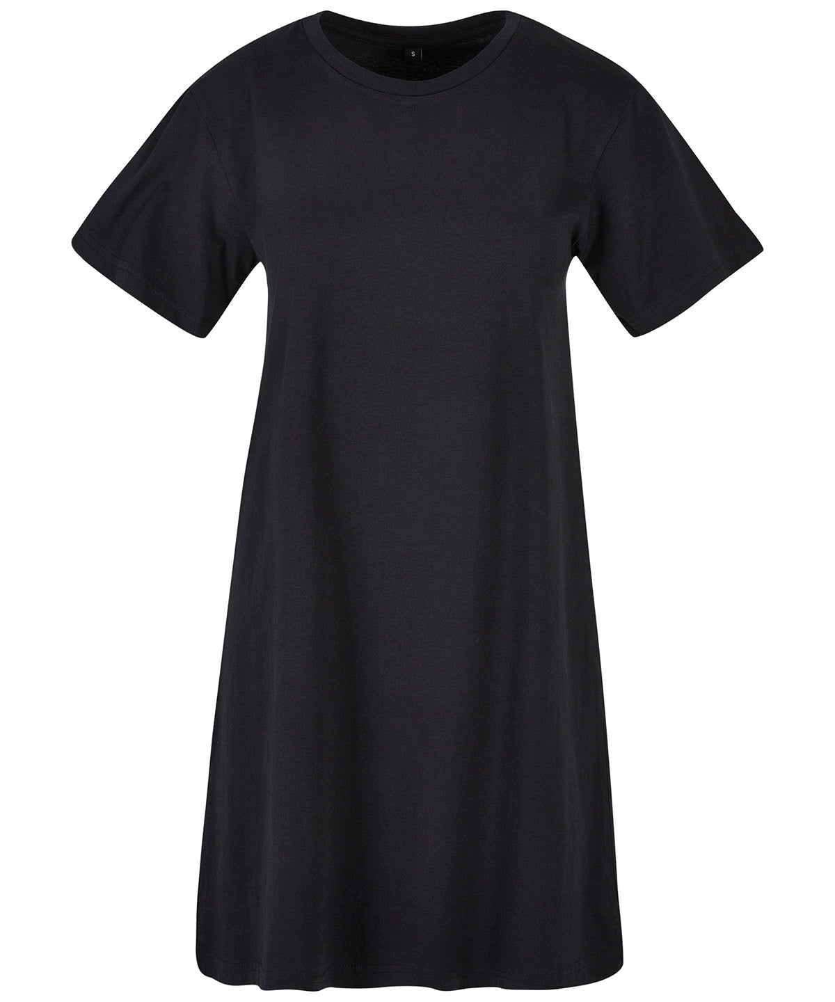 Build Your Brand BY214 Women’s tee dress in Black