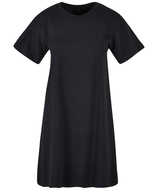 Build Your Brand BY214 Women’s tee dress in Black
