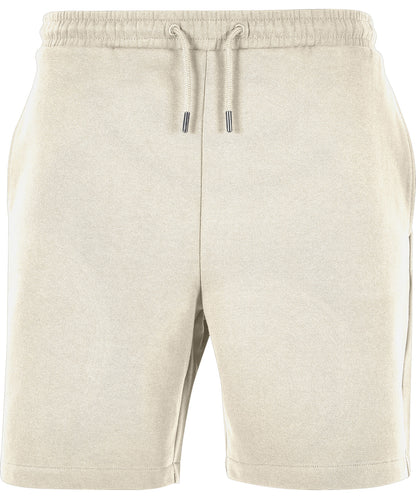 Build Your Brand BY251 Ultra-heavy sweatshorts in Sand