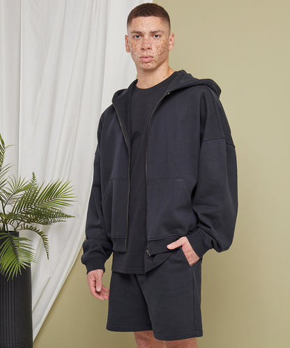 Build Your Brand BY254 90s zip hoodie