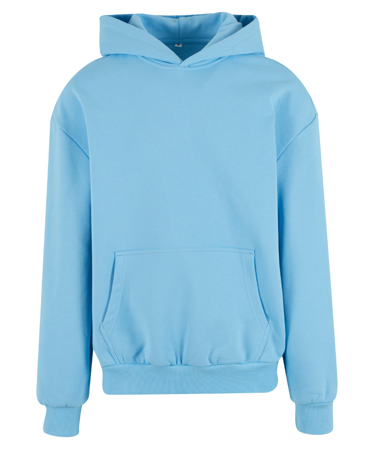 Build Your Brand BY268 Ultra-heavy oversized hoodie in Baltic Blue