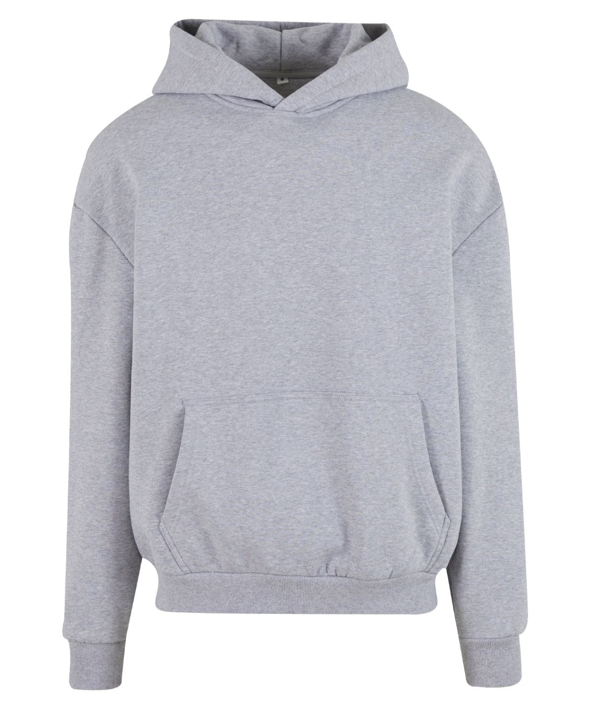 Build Your Brand BY268 Ultra-heavy oversized hoodie in Heather Grey