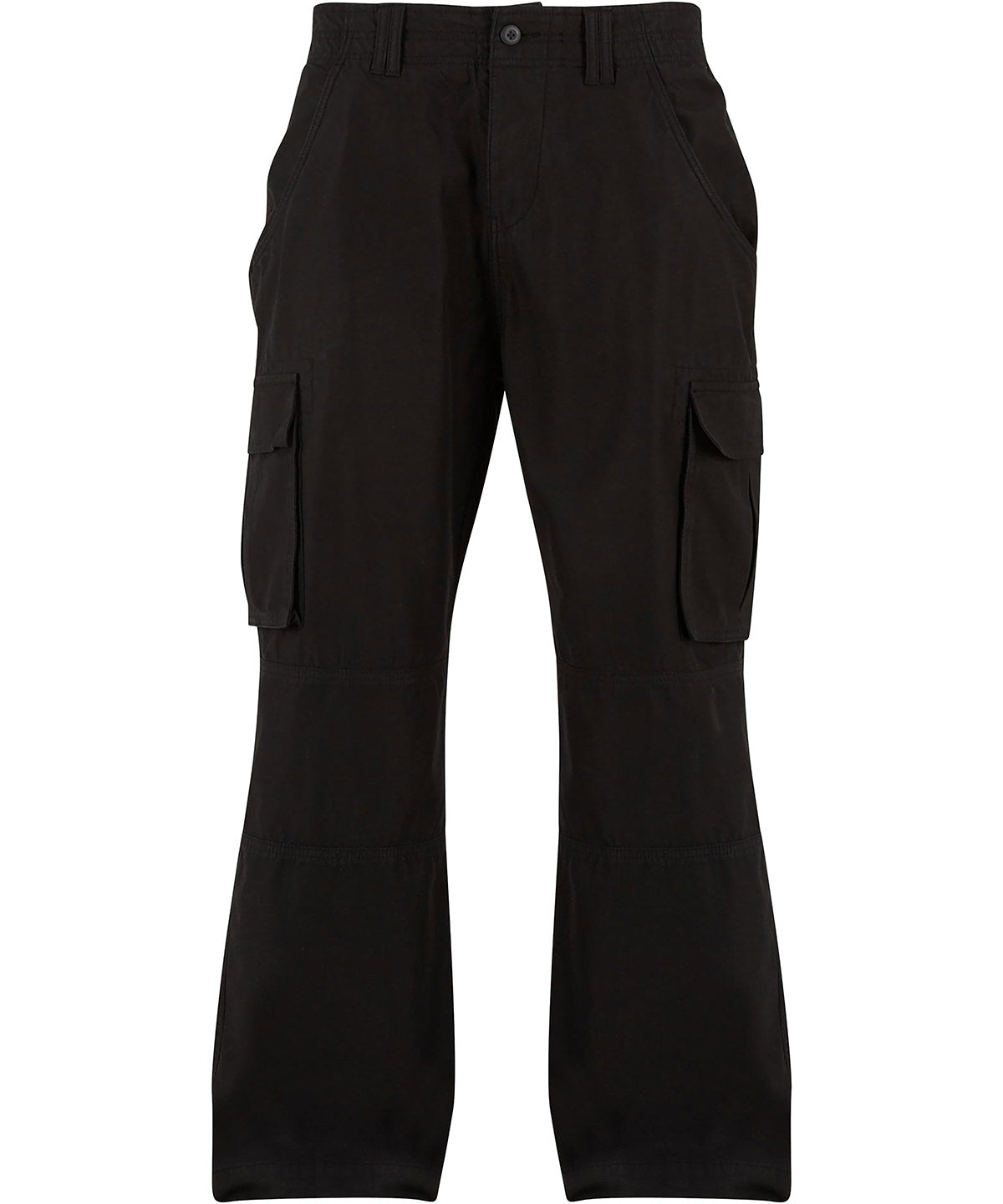 Build Your Brand BY274 Classic cargo pants in Black