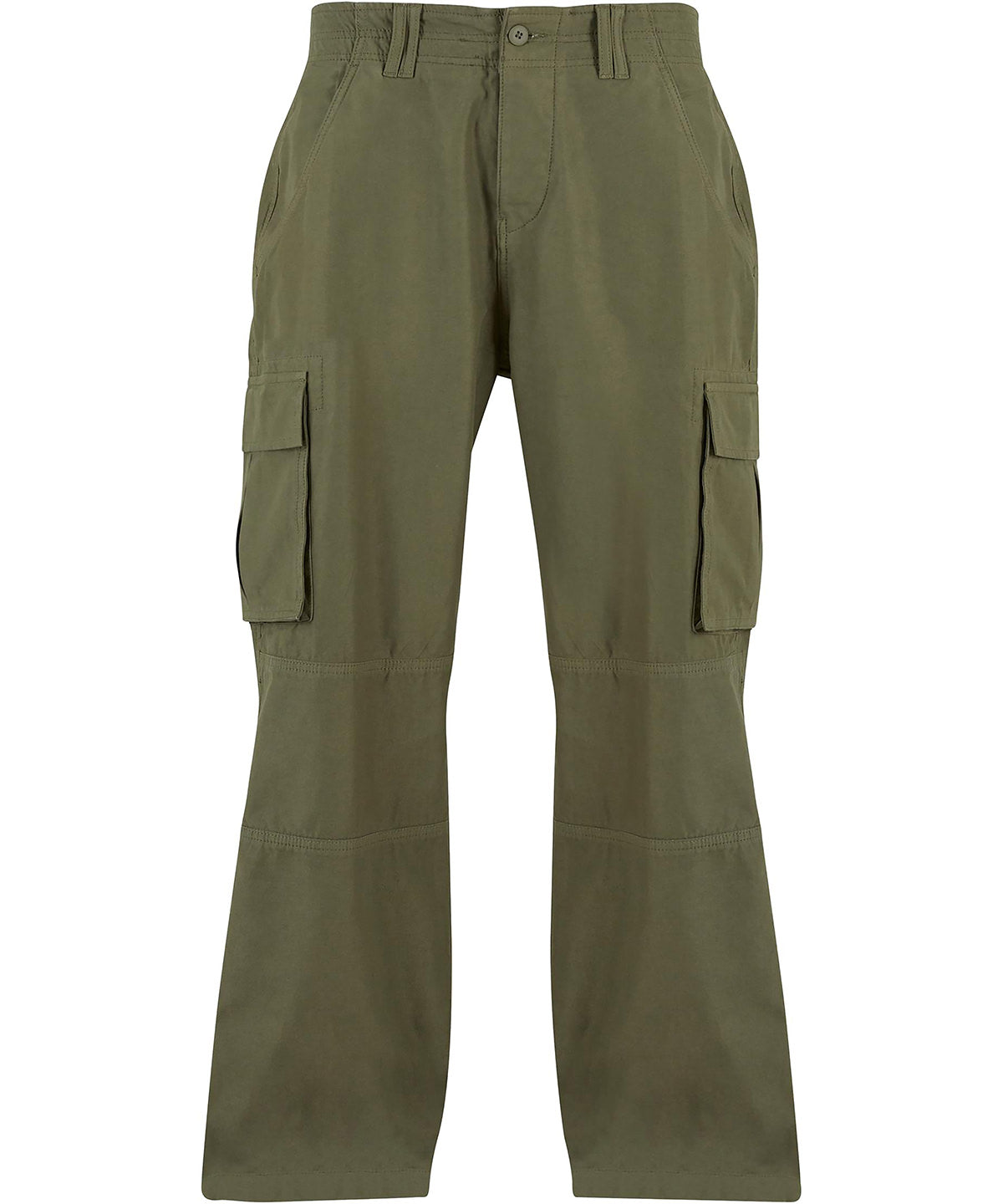Build Your Brand BY274 Classic cargo pants in Olive