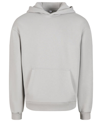Build Your Brand BY284 Fluffy hoodie in Light Asphalt*