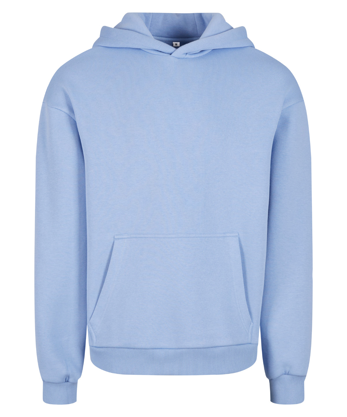 Build Your Brand BY284 Fluffy hoodie in Powder Blue*