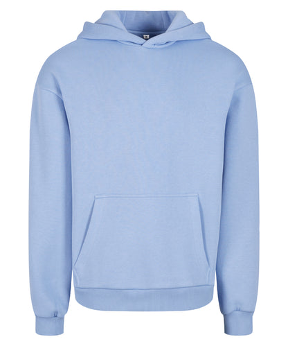 Build Your Brand BY284 Fluffy hoodie in Powder Blue*