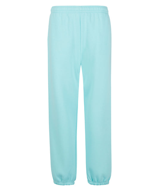 Build Your Brand BY286 Fluffy sweatpants in Beryl Blue*