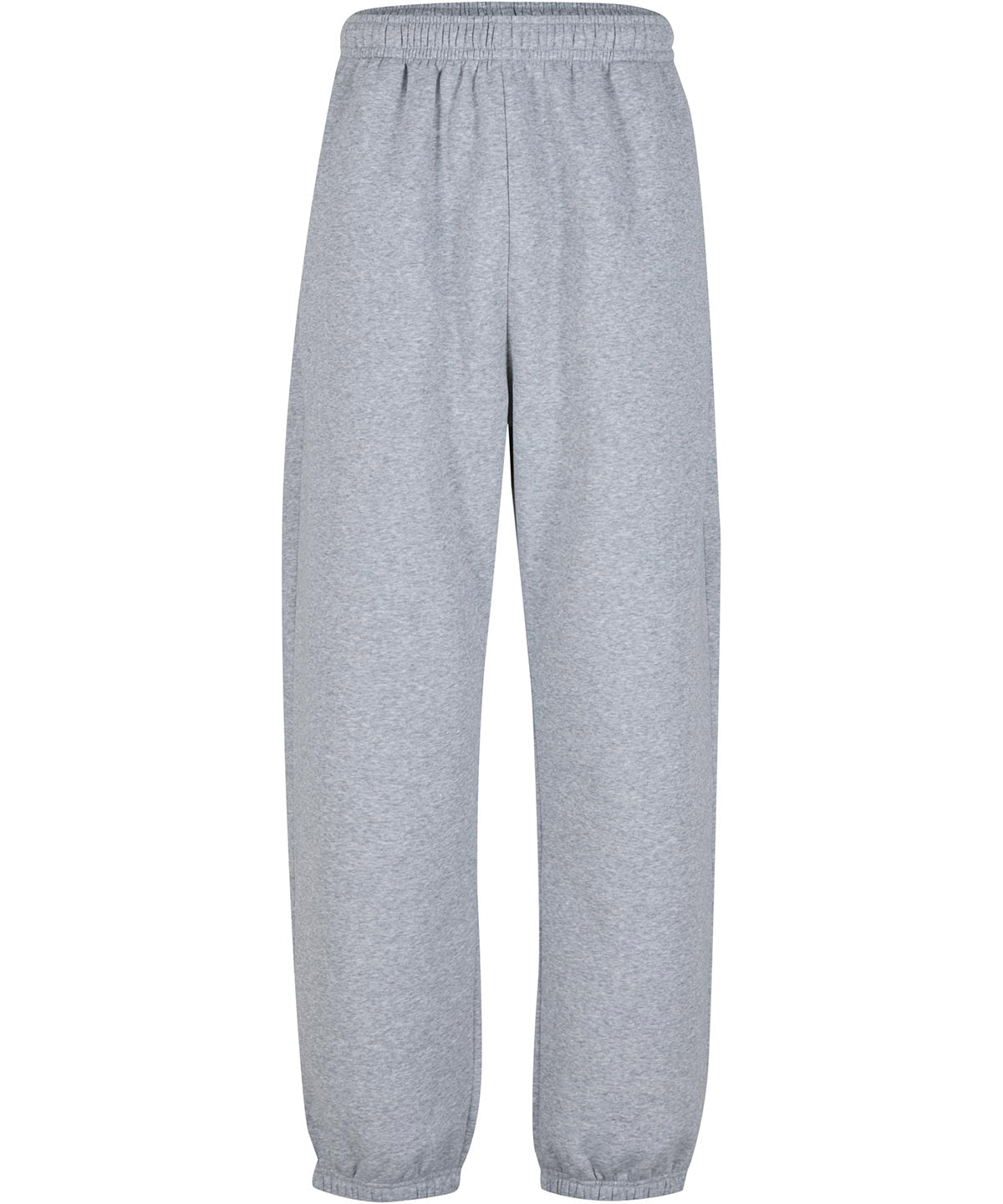 Build Your Brand BY286 Fluffy sweatpants in Heather Grey