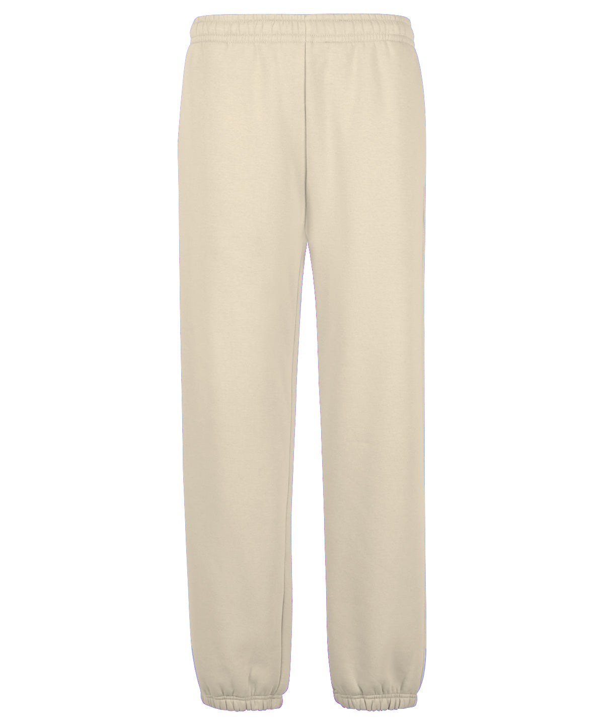 Build Your Brand BY286 Fluffy sweatpants in White Sand*