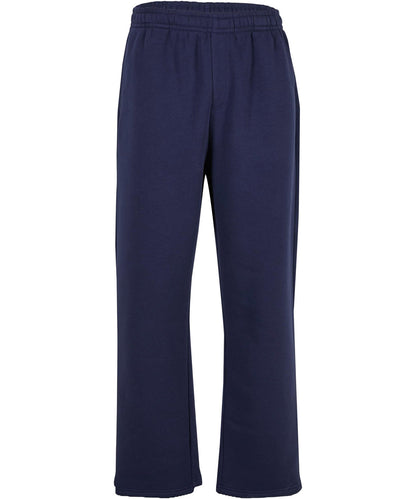 Build Your Brand BY288 Fluffy trackpants in Navy