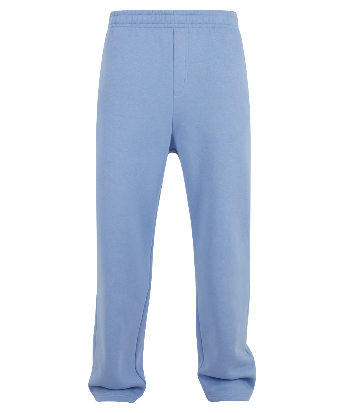 Build Your Brand BY288 Fluffy trackpants in Powder Blue