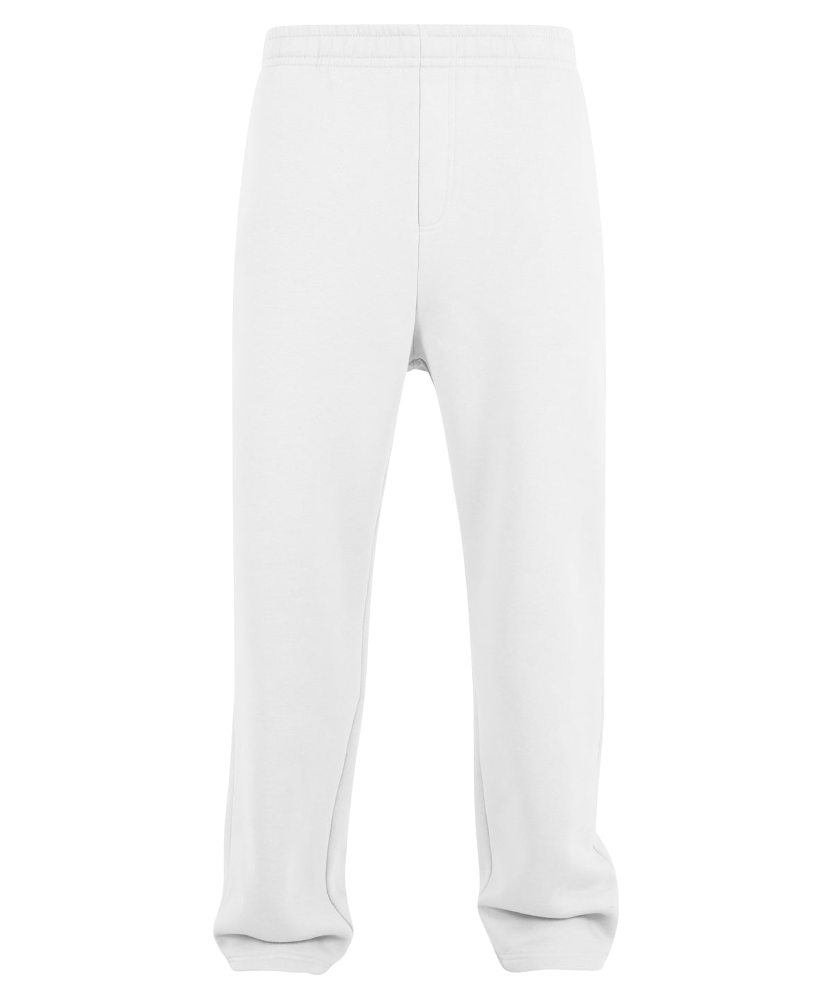 Build Your Brand BY288 Fluffy trackpants in White