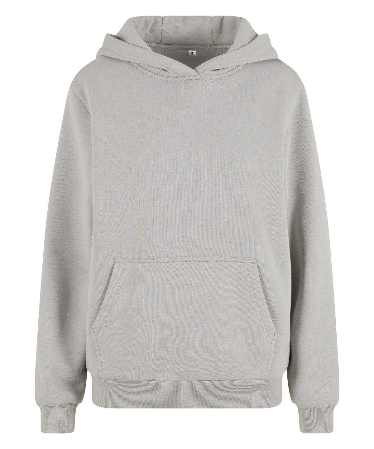 Build Your Brand BY289 Women’s fluffy hoodie in Light Asphalt