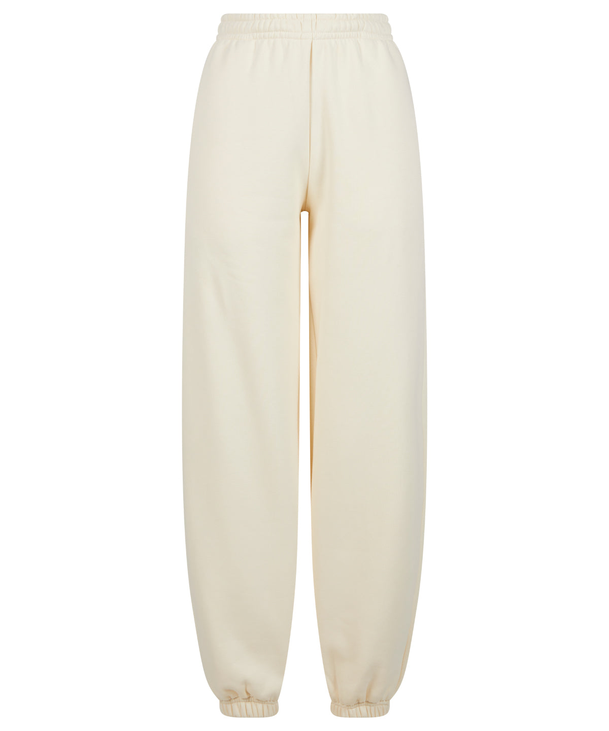 Build Your Brand BY291 Women’s fluffy sweatpants in White Sand