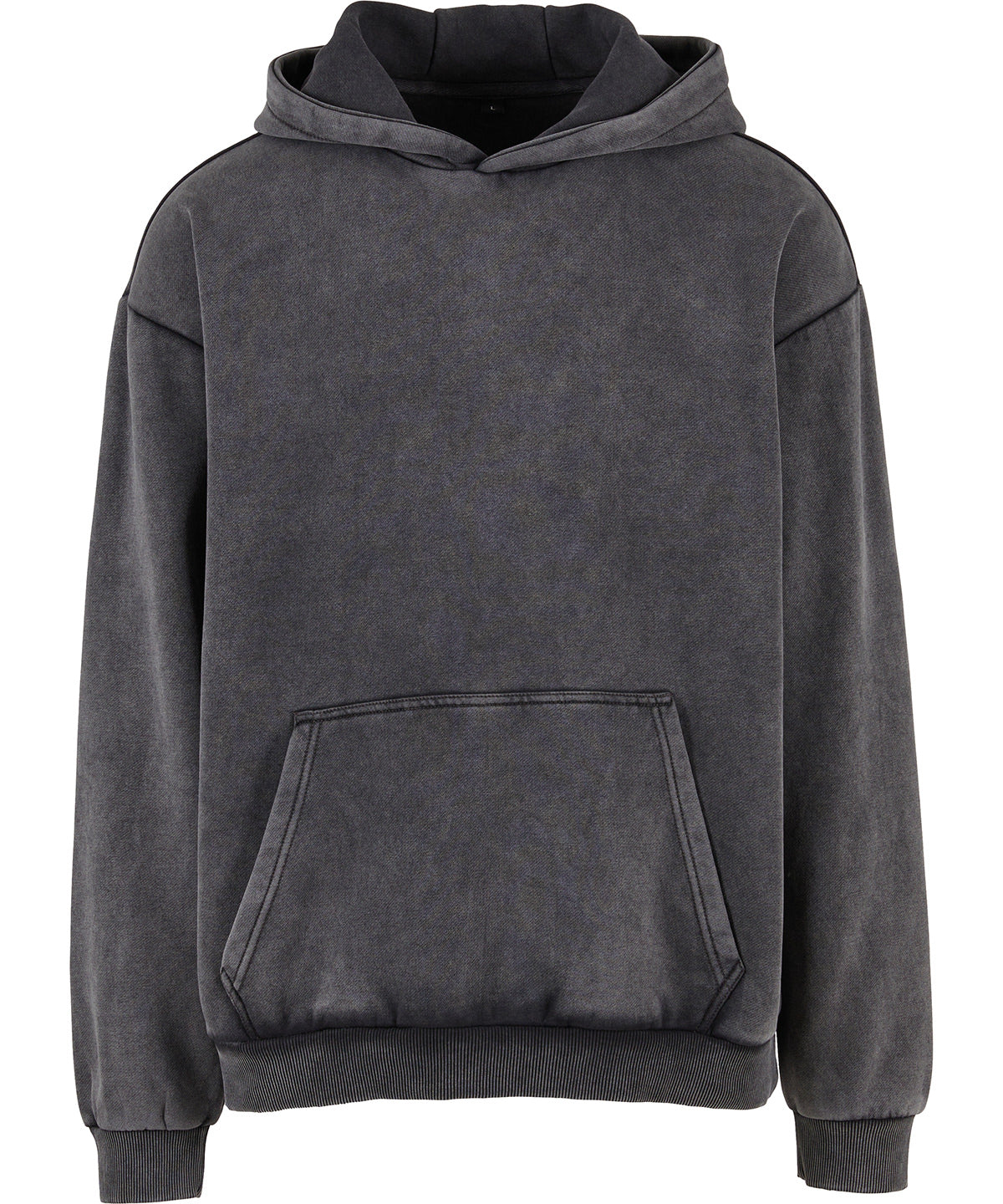 Build Your Brand BY294 Vintage heavy hoodie in Magnet