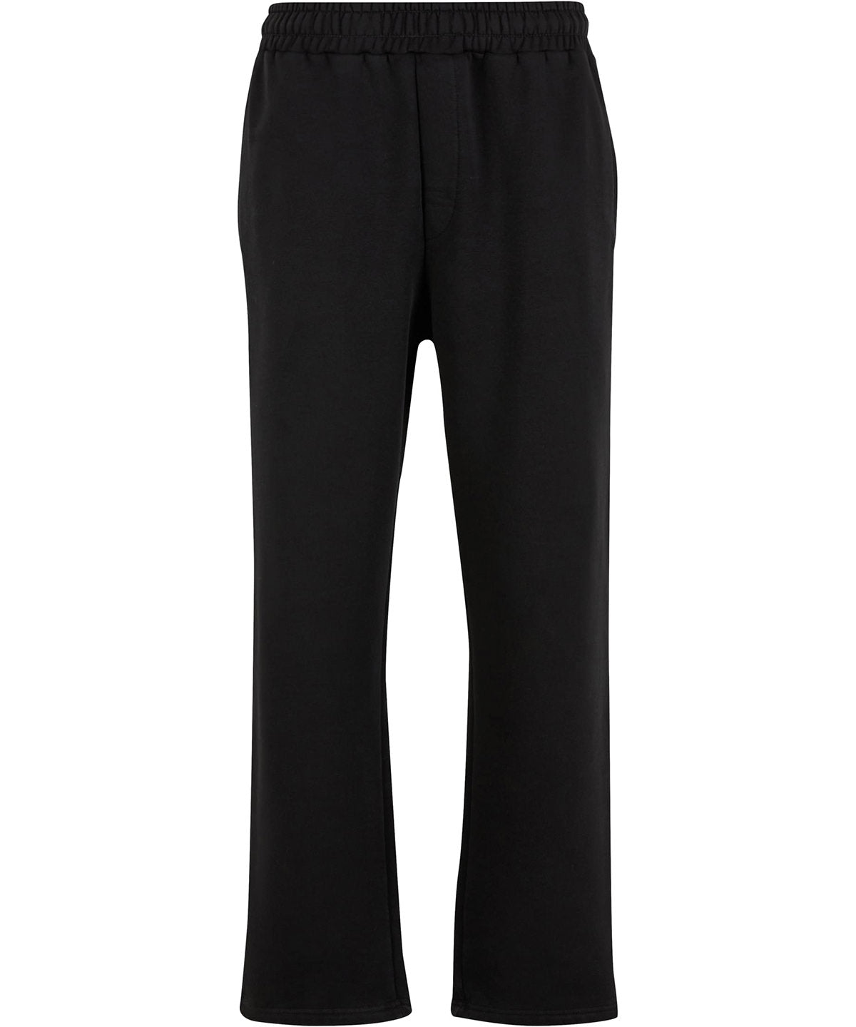 Build Your Brand BY296 Vintage heavy trackpants in Black