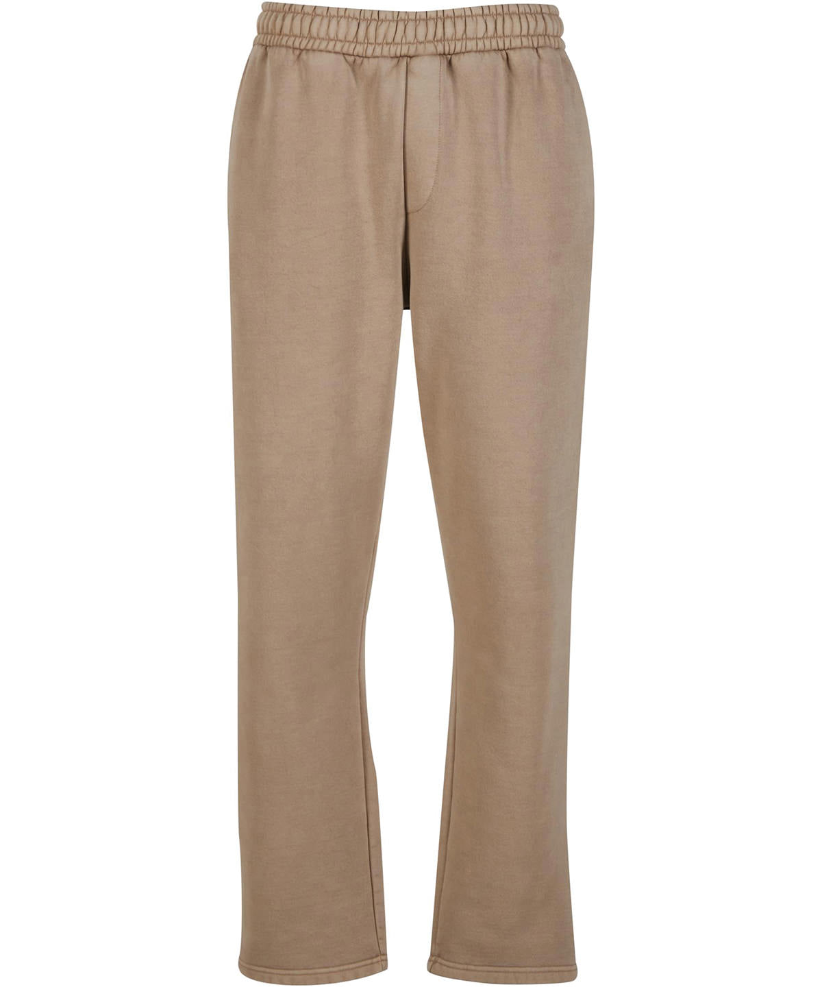Build Your Brand BY296 Vintage heavy trackpants in Chalk Dust