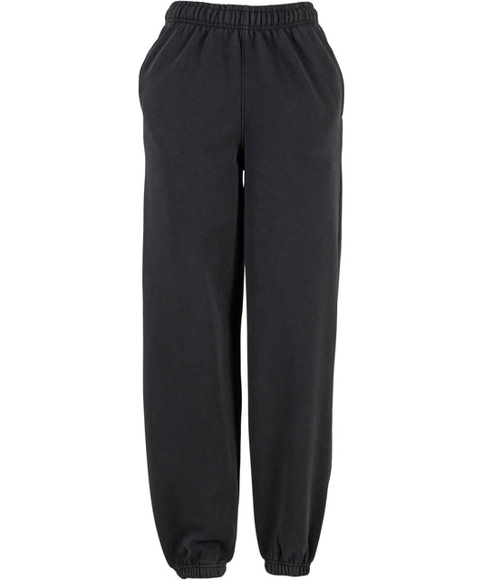 Build Your Brand BY300 Women’s vintage heavy sweatpants in Black