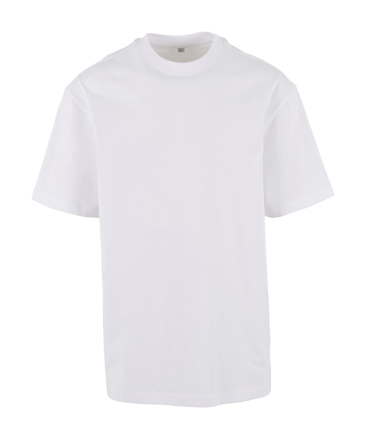 Build Your Brand BY310 Tall tee in White