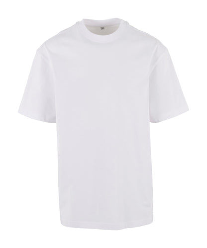 Build Your Brand BY310 Tall tee in White
