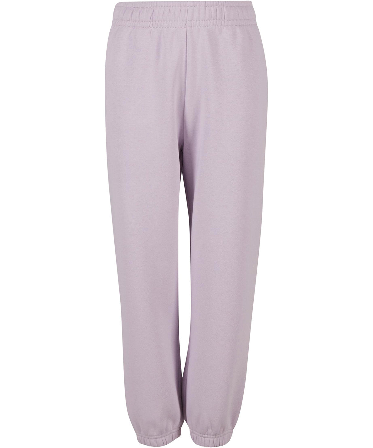 Build Your Brand BY317 Kids fluffy sweatpants in Lilac