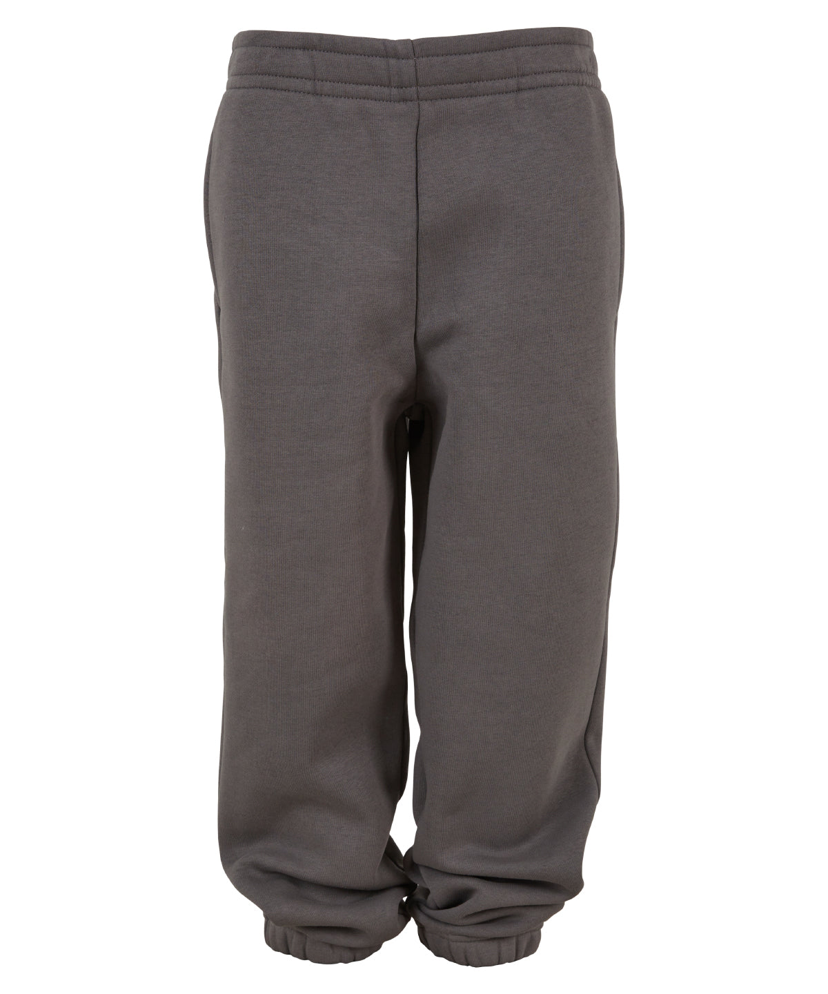 Build Your Brand BY317 Kids fluffy sweatpants in Magnet