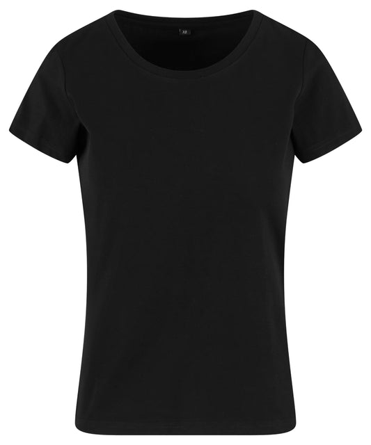 Build Your Brand BY367 Women’s Sorona regular tee in Black