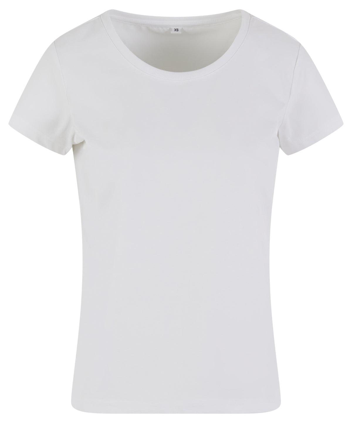 Build Your Brand BY367 Women’s Sorona regular tee in White