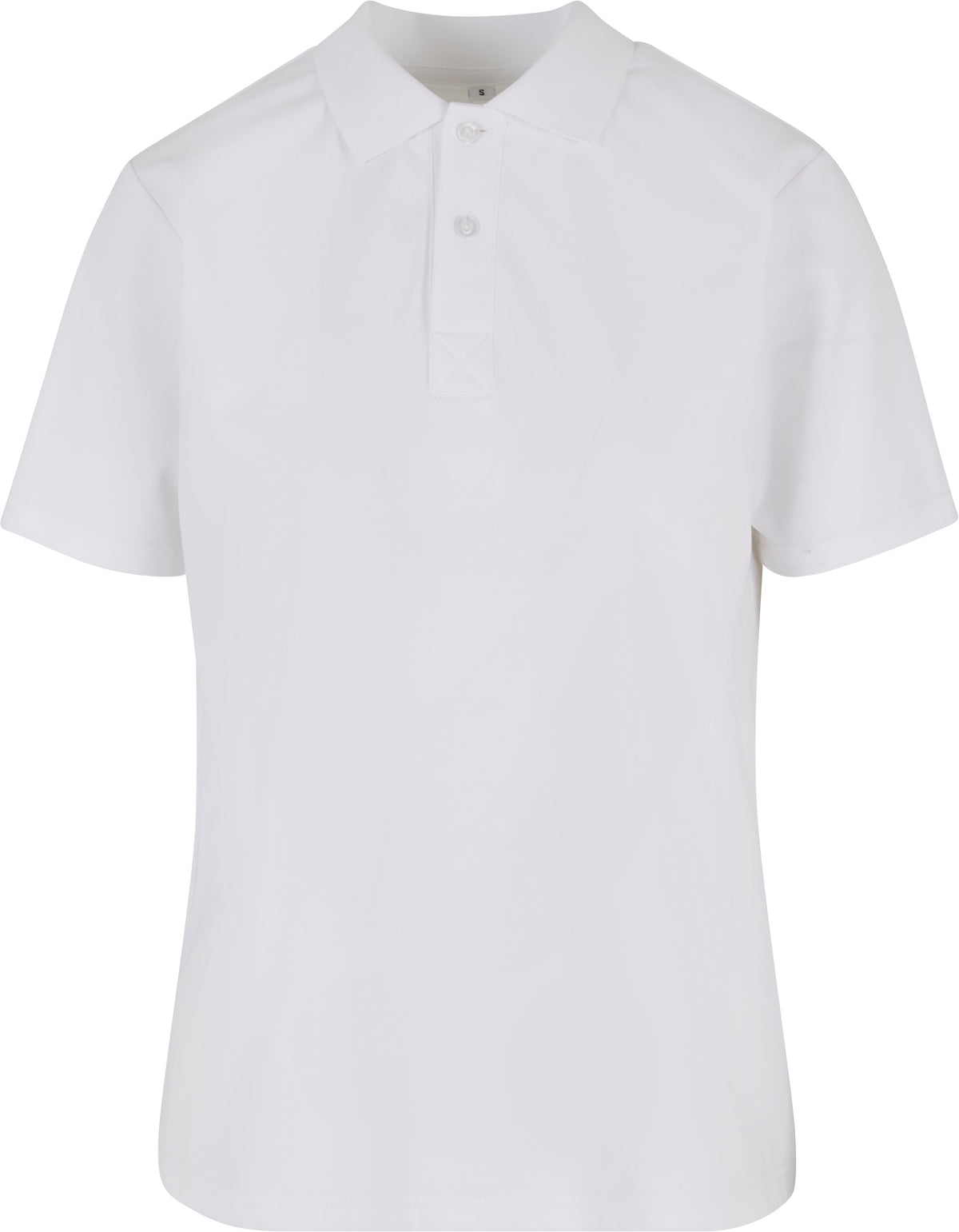 Build Your Brand BY368 Women’s Sorona polo tee in White