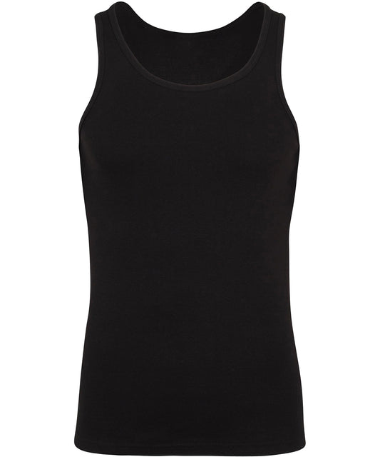 Build Your Brand BY382 Tank top in Black