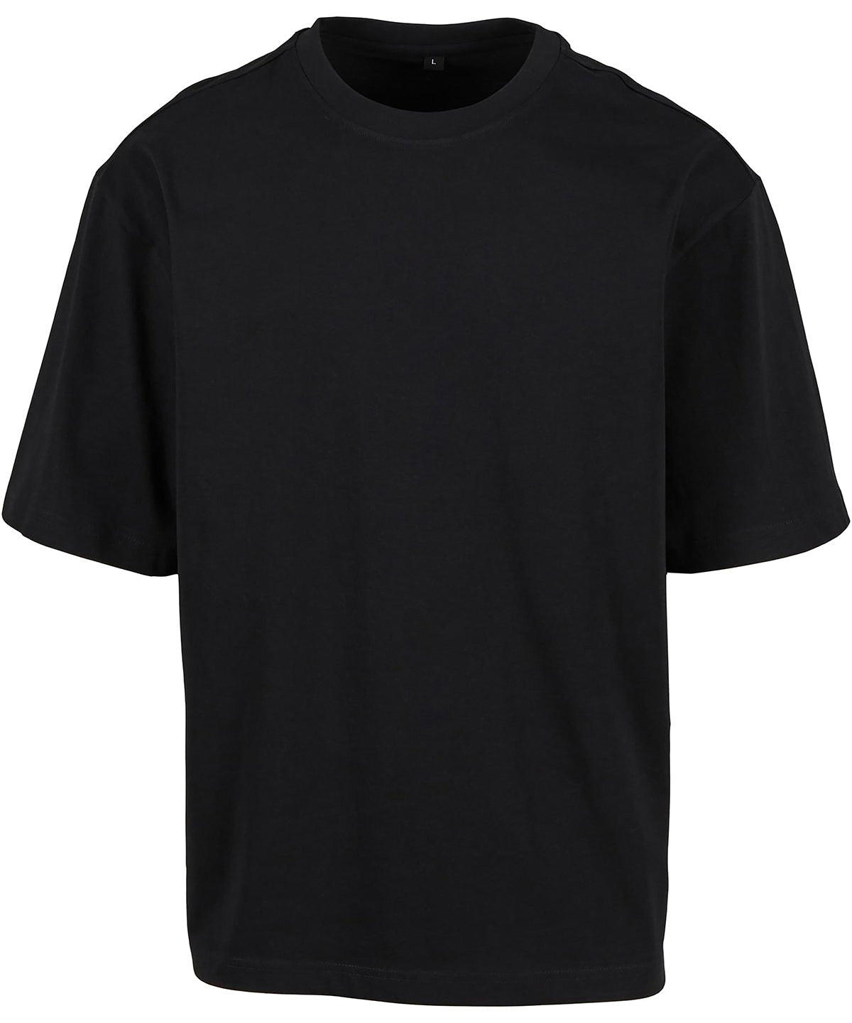 Build Your Brand BY391 Loose-fit tee in Black