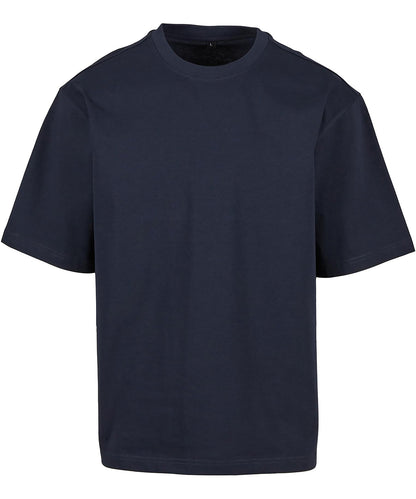 Build Your Brand BY391 Loose-fit tee in Navy
