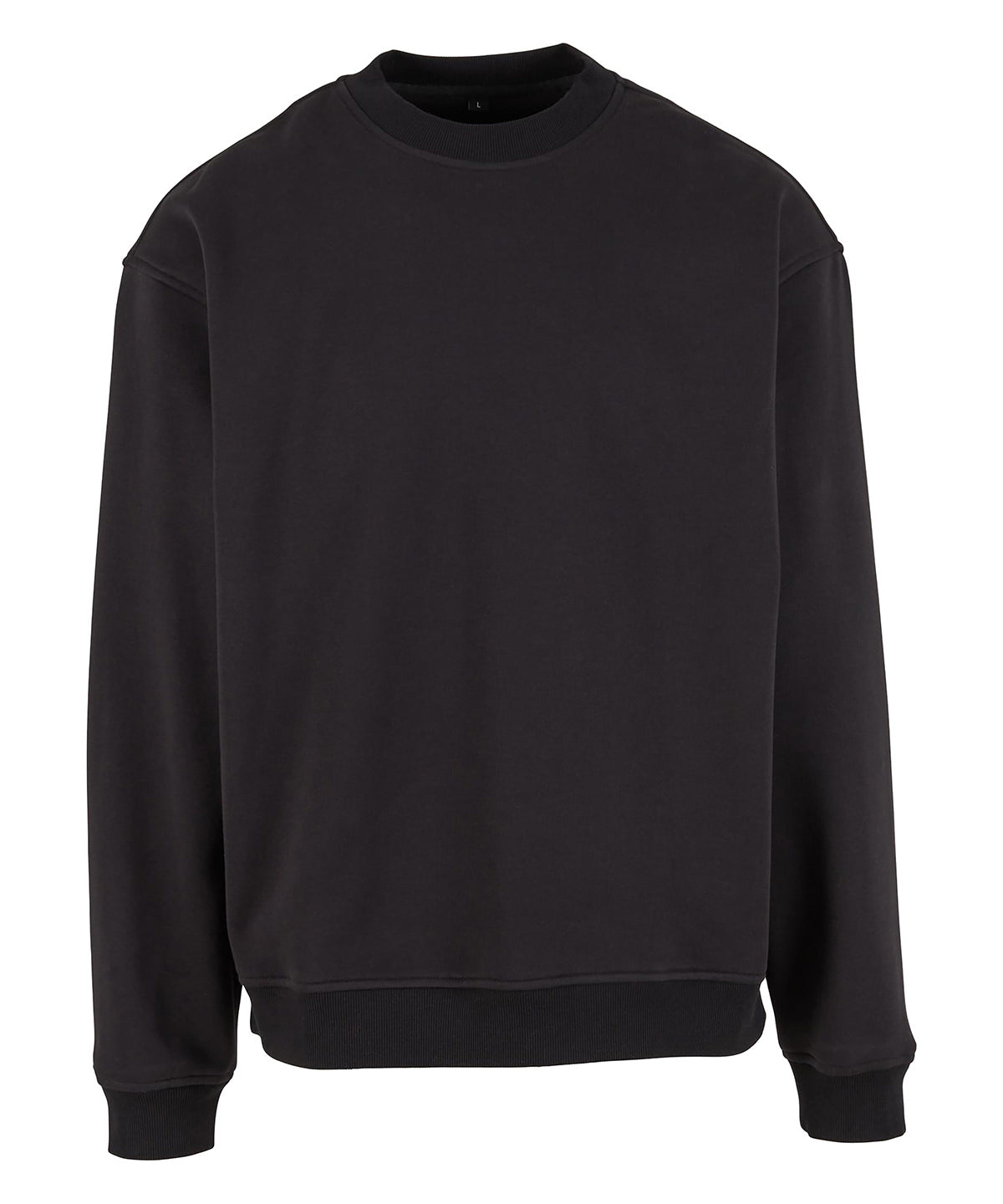Build Your Brand BY409 Loose-fit sweatshirt in Black