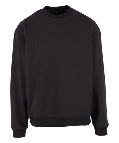 Build Your Brand BY409 Loose-fit sweatshirt in Black