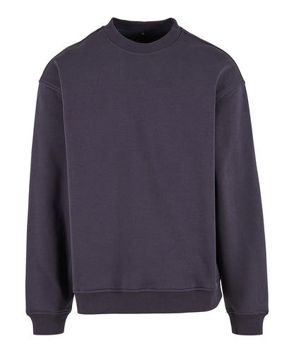 Build Your Brand BY409 Loose-fit sweatshirt in Navy