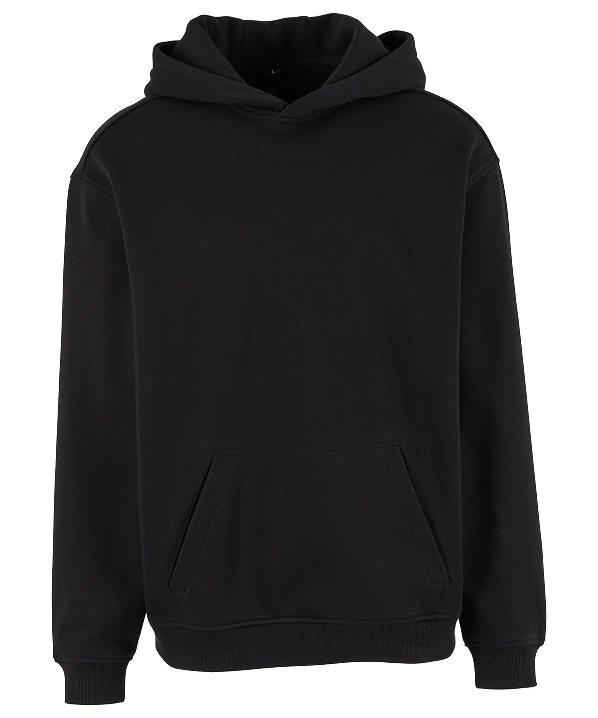 Build Your Brand BY410 Loose-fit hoodie in Black