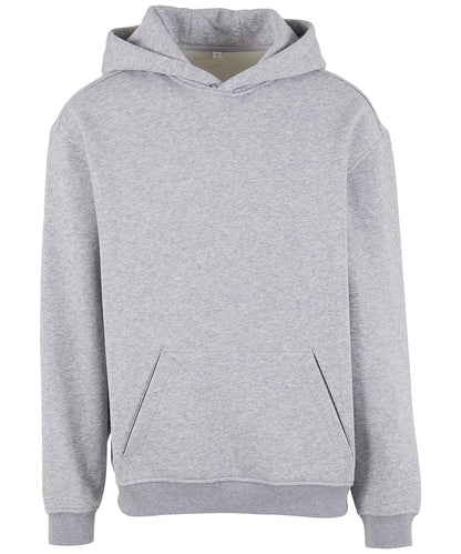 Build Your Brand BY410 Loose-fit hoodie in Heather Grey