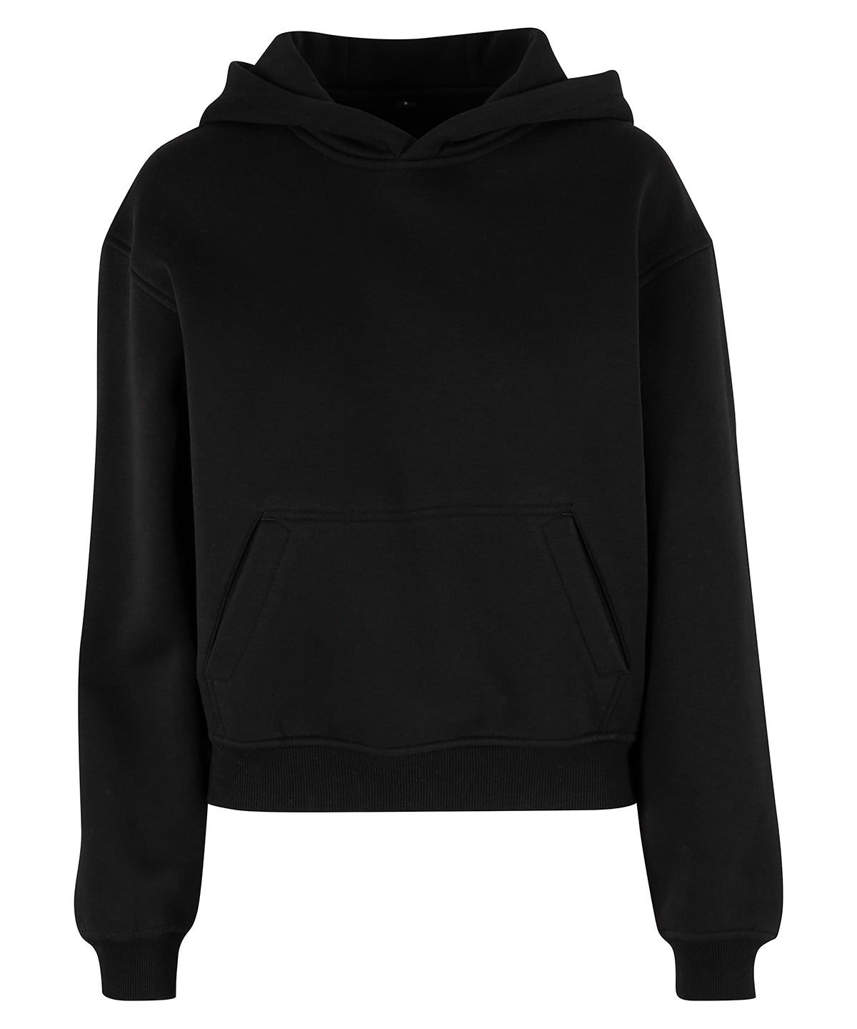 Build Your Brand BY444 Women’s loose-fit hoodie in Black