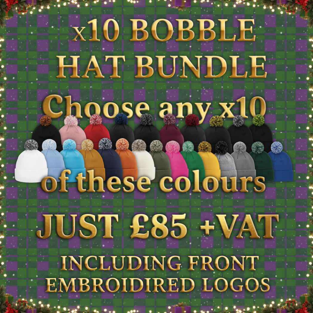 x10 Bobble Hat Bundle