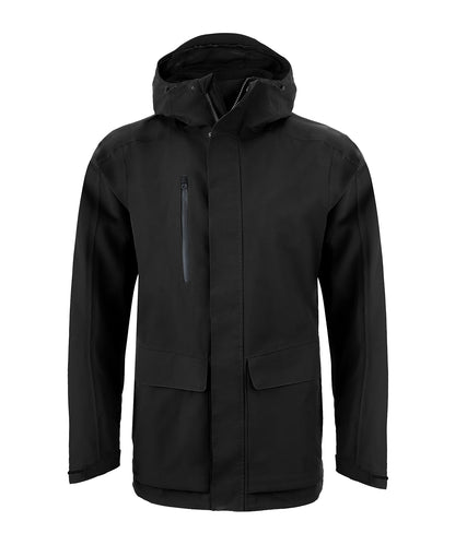 Craghoppers CR301 Expert Kiwi pro stretch long jacket in Black