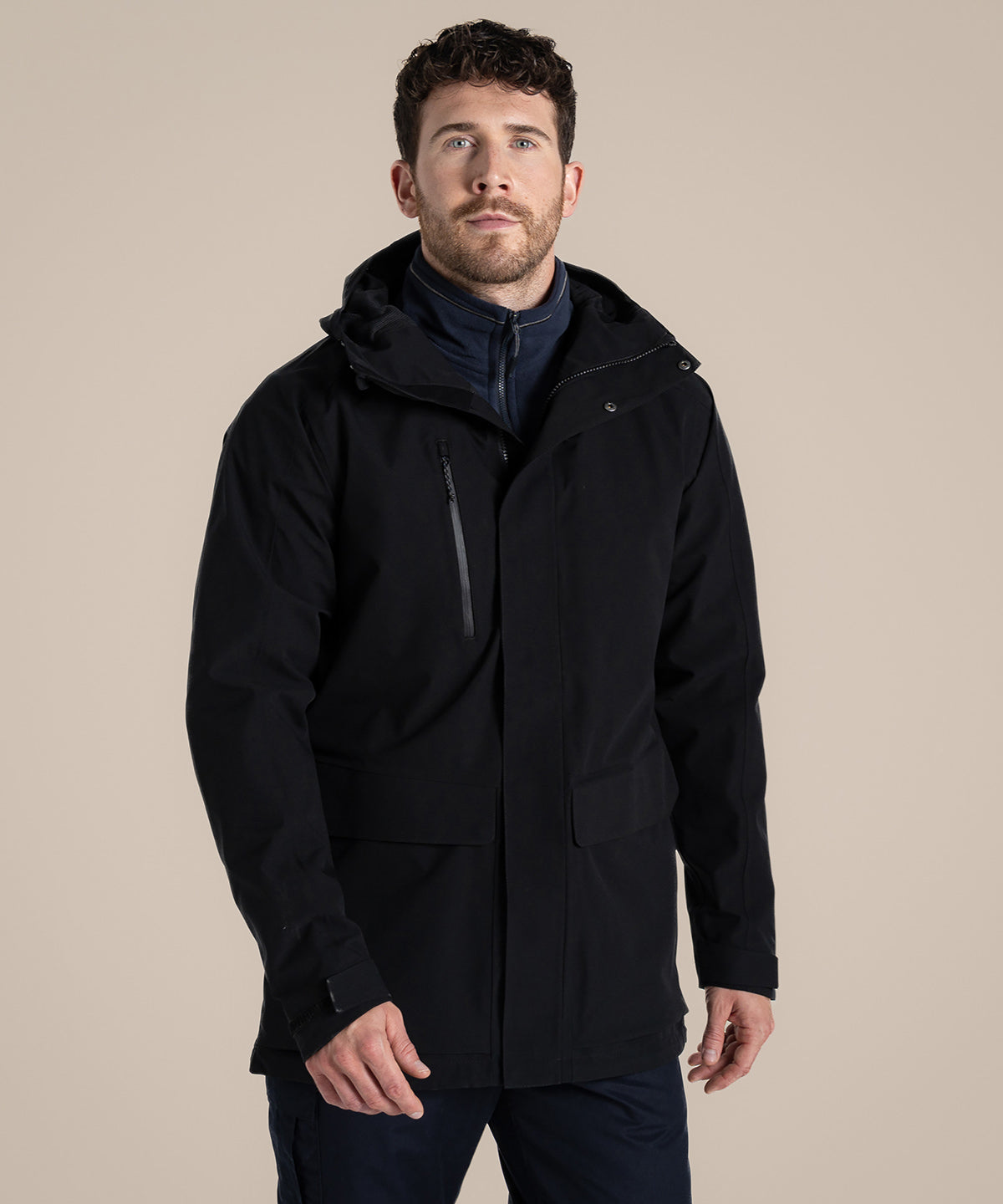 Craghoppers CR301 Expert Kiwi pro stretch long jacket