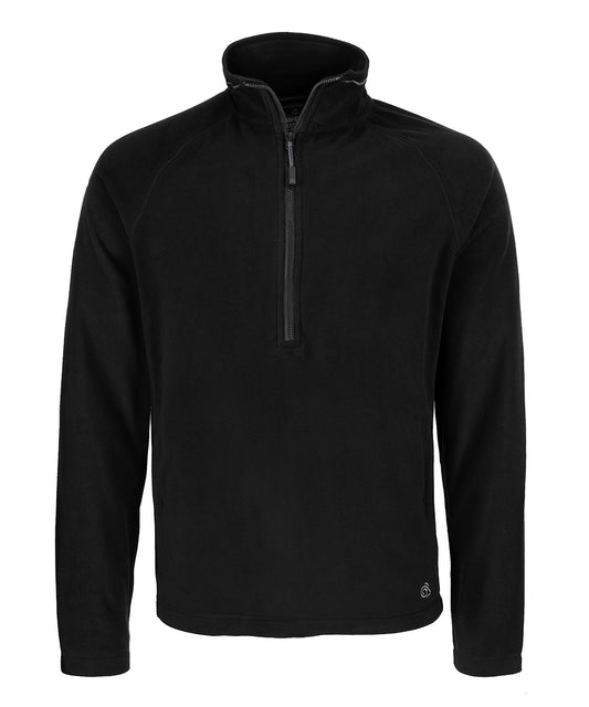 Craghoppers CR317 Expert Corey 200 fleece half-zip in Black