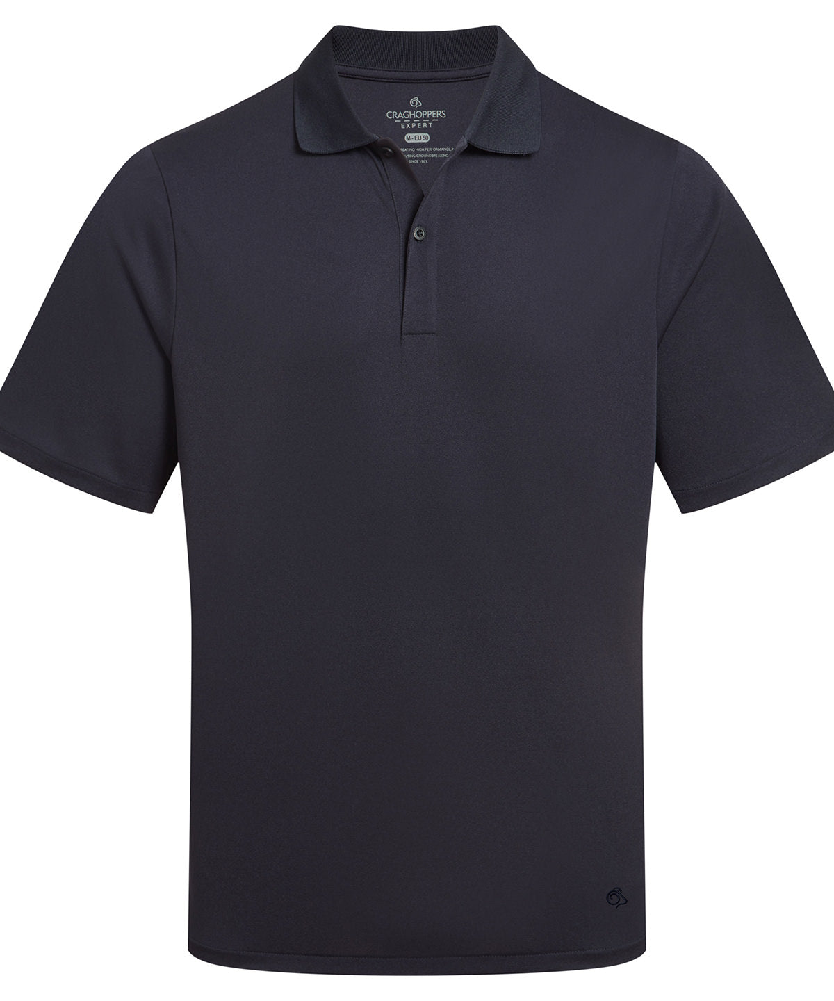 Craghoppers CR337 Expert Basecamp wicking polo shirt in Navy