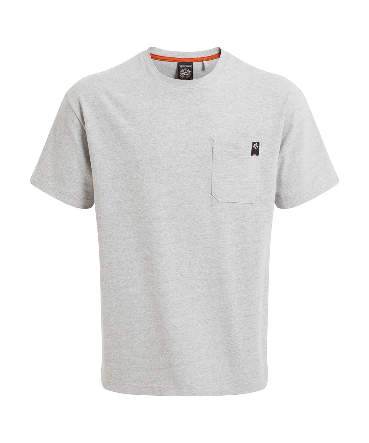 Craghoppers CR704 Wakefield pocket workwear t-shirt in Soft Grey Marle