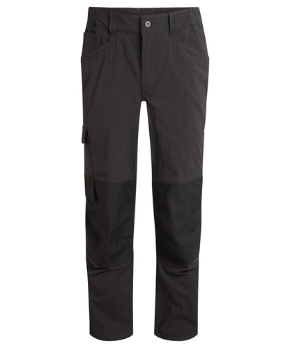 Craghoppers CR706 Bedale stretch cargo workwear trousers in Black
