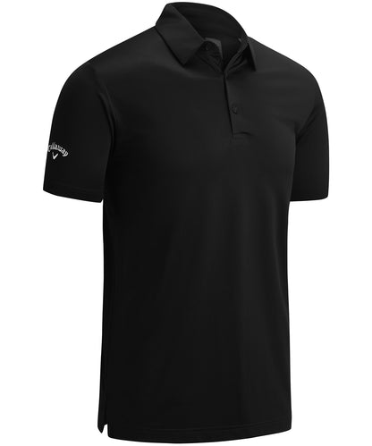 Callaway CW025 Swing Tech™ solid polo in Caviar