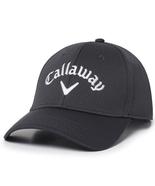 Callaway CW092 Side-crested cap in Black
