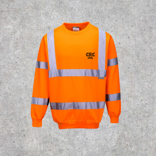 B303 Hi Vis Sweathshirt - Cardiff Readymix